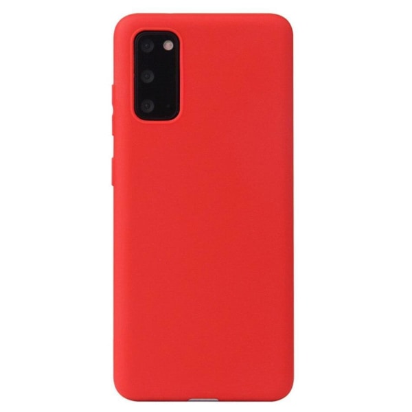 SKALO Samsung S20 FE Ultraohut TPU-kuori - Valitse väri Red