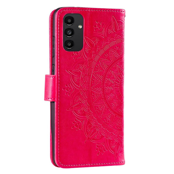 SKALO Samsung A13 4G Mandala Flip Cover - Cerise Cerise