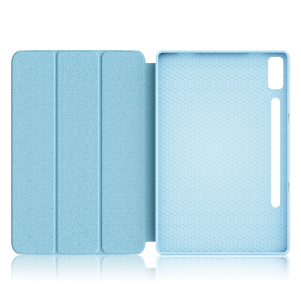 SKALO Lenovo Tab P12 Trifold Suojakotelo - Turkoosi Turquoise