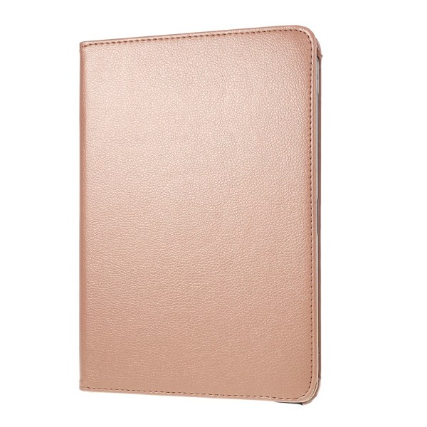 SKALO iPad Pro 11" 360 Litchi Flip Cover - Rosa guld Pink gold