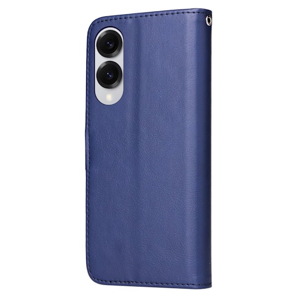 SKALO Samsung S25 Edge 2-i-1 Magnetisk Aftagelig Flip Cover - Blå Blue