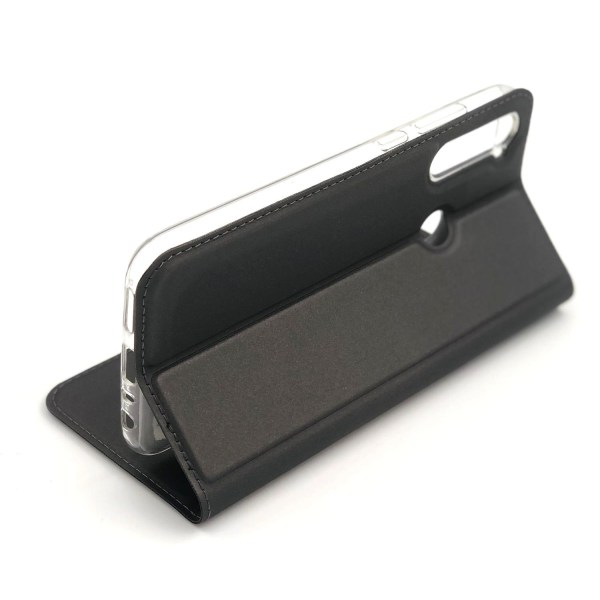 SKALO Xiaomi Redmi Note 8T Pungetui Ultra-tyndt design - Vælg farve Dark grey