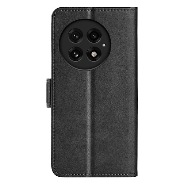 SKALO OnePlus 13 Premium ID Lompakkokotelo - Musta Black
