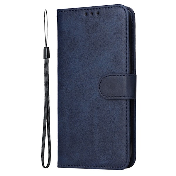SKALO Google Pixel 9a PU-læder Flip Cover - Vælg farve Blue