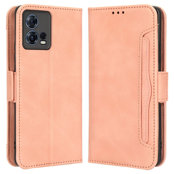 SKALO Motorola Edge 30 Fusion 5G 6-RUM Pungetaske - Pink Pink