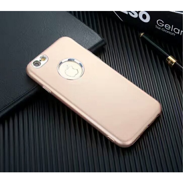 iPhone 7/8 | TPU-Skal Metallknappar Black