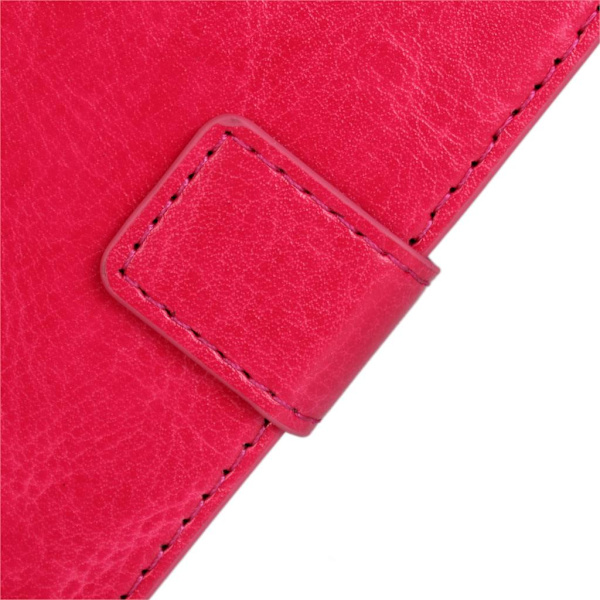 Plånboksfodral i PU-Läder till Sony Z3 Compact Cerise