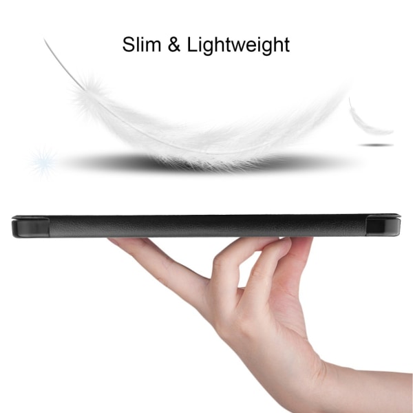 SKALO iPad Air (2020/2022) Trifold Flip Cover - Sort Black