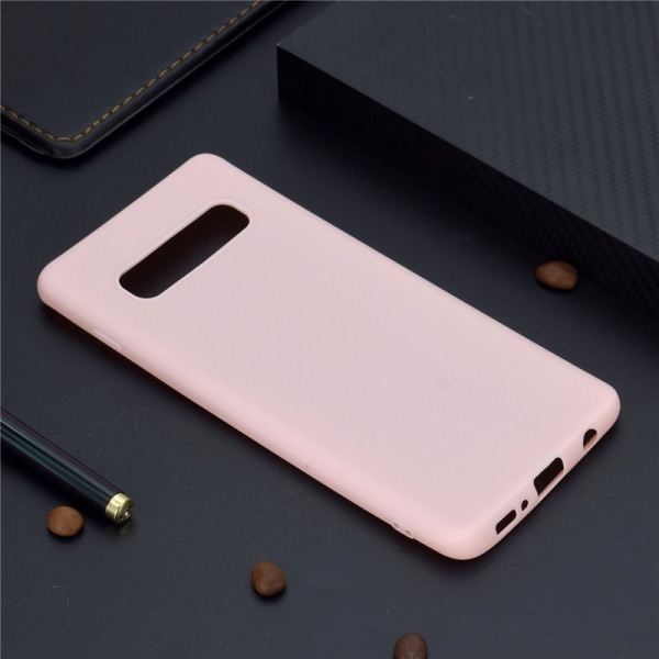 SKALO Samsung S10 Plus Ultraohut TPU-kuori - Valitse väri Pink