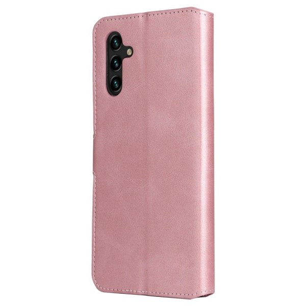 SKALO Samsung A13 5G Classic Pungetui - Rosa guld Pink gold