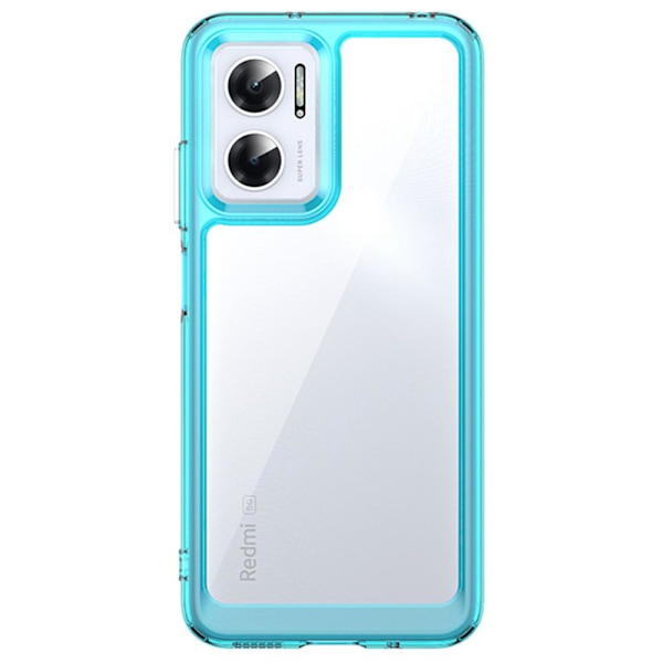 SKALO Xiaomi Redmi 10 5G Farve Bumper Cover - Turkis Turquoise