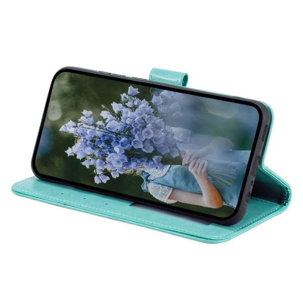 SKALO Sony Xperia 10 V Mandala lompakkokotelo - Turkoosi Turquoise