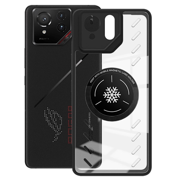 IMAK Asus ROG Phone 9 5G UX-9A Heat Dissipation Cover - Sort Black
