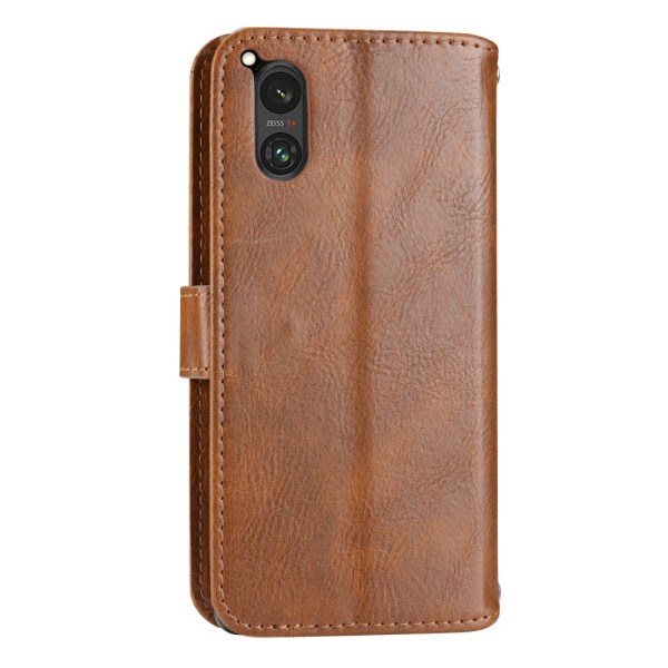 SKALO Sony Xperia 5 V Evelope Clutch 5-RUM - Brun Brown