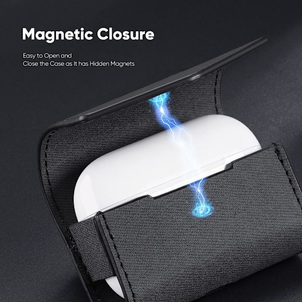 DUX DUCIS AirPods 3 Mix Series PU-Läder Väska - Svart Svart