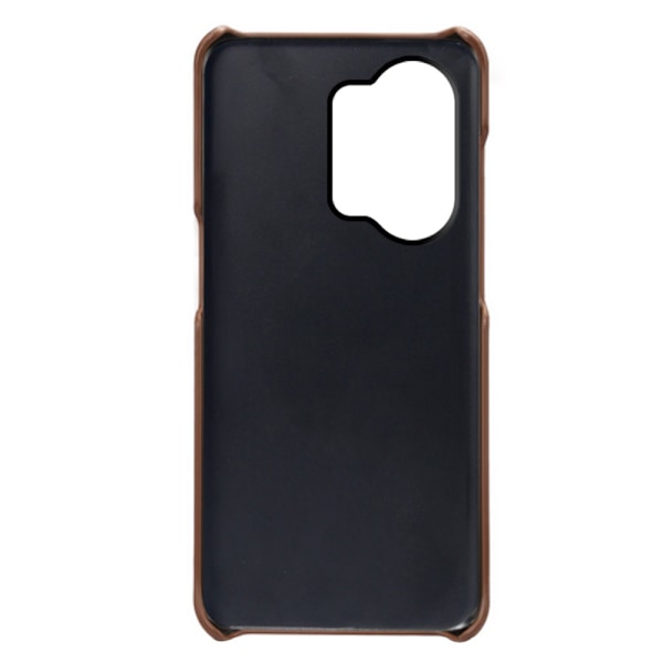 SKALO OnePlus Nord 3 5G / Ace 2V PU-Läder Korthållare Skal - Brun Brun