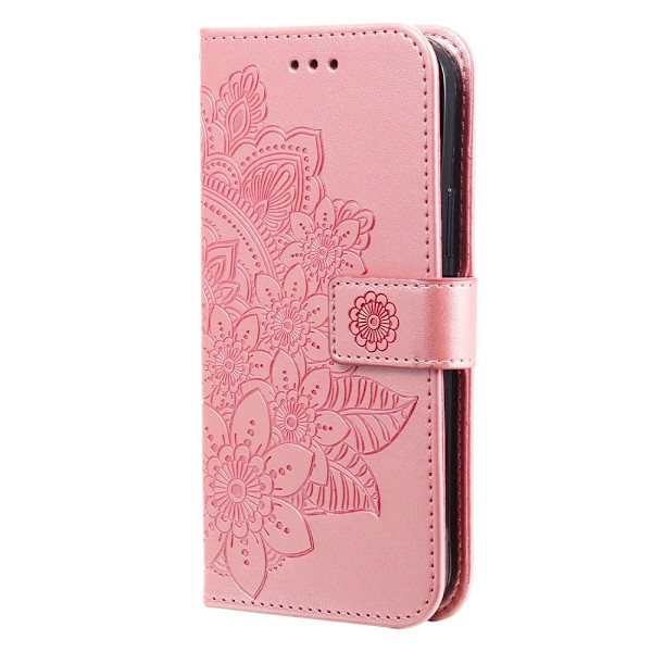 SKALO OnePlus 13 Mandala Lompakkokotelo - Pinkki Pink