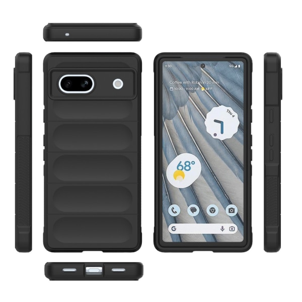 SKALO Google Pixel 7a Rugged Bumpers TPU-Skal Vit