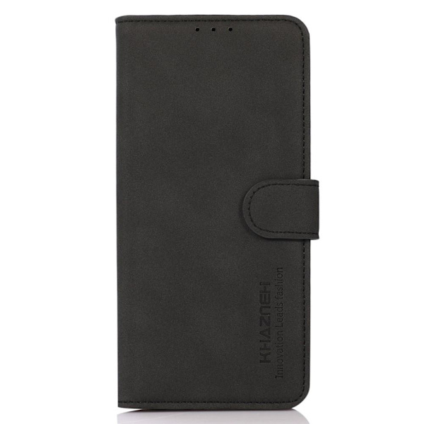 SKALO Asus ROG Phone 7 5G KHAZNEH Pungetui i PU-læder - Sort Black