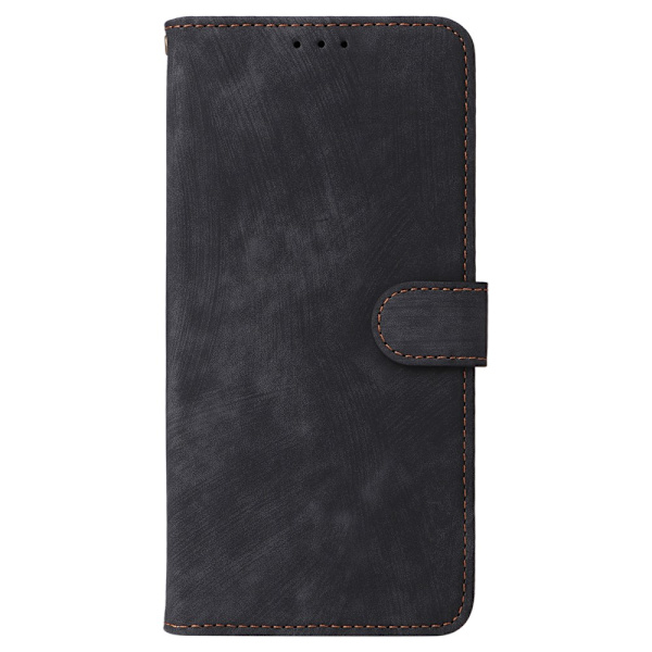 SKALO Google Pixel 9 Pro XL Flip Cover m. pung i PU-læder - Sort Black
