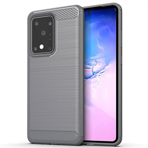 Stöttåligt Armor Carbon TPU-skal Samsung S20 Ultra Red