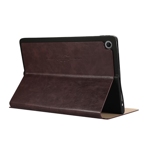 SKALO Lenovo Tab Plus 11.5" PU-Läder TPU Fodral - Brun Brun