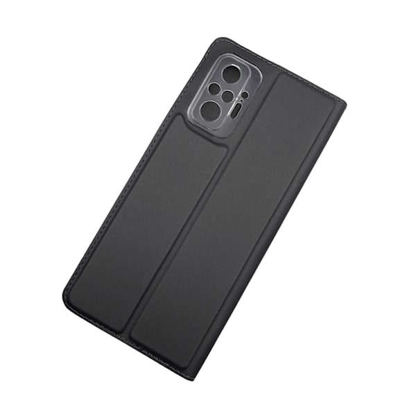 SKALO Xiaomi Redmi Note 10 Pro Plånboksfodral Ultratunn design - Fler färger Mörkgrå