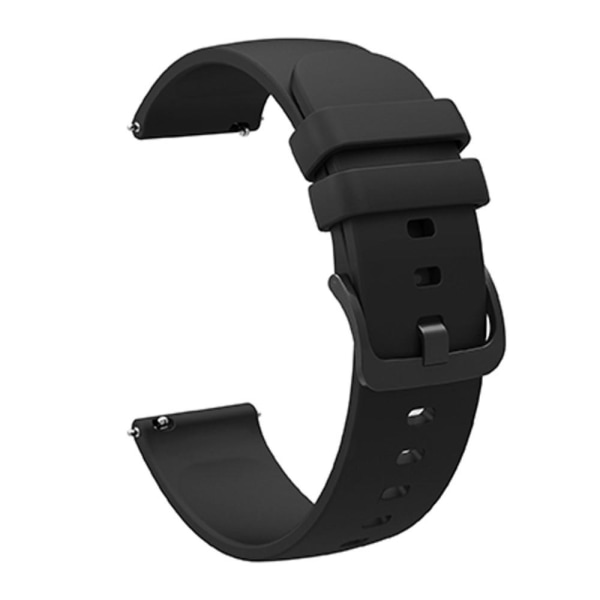 SKALO Silikonarmband till Samsung Watch Active2 44mm - Fler färger Svart