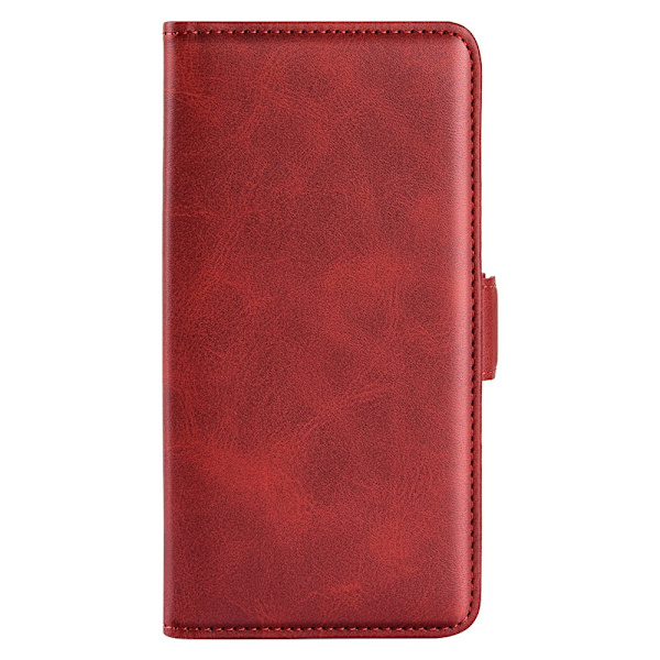 SKALO Sony Xperia 10 V Premium Wallet Flip Cover - Rød Red