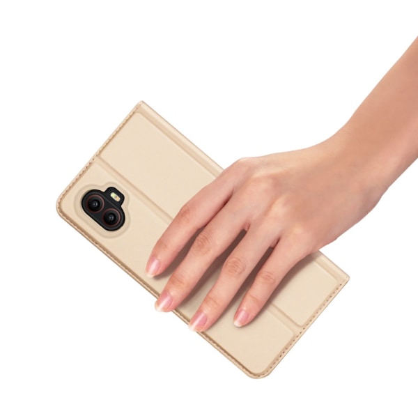 DUX DUCIS Samsung Xcover6 Pro 5G Skin Pro Series Flip Cover - Guld Gold