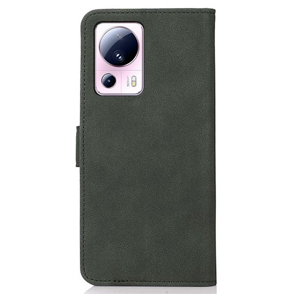 SKALO Xiaomi 13 Lite KHAZNEH Plånboksfodral i PU-Läder - Grön Grön