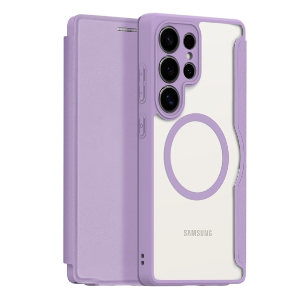 DUX DUCIS Samsung S25 Ultra Skin X Pro Plånbok - Lila Lila