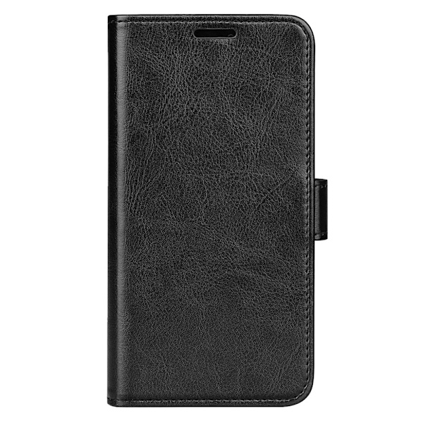 SKALO Motorola ThinkPhone 5G Crazy Horse Pungetui PU læder - Sort Black