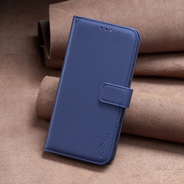 SKALO Samsung XCover7 Pro BINFEN COLOR BF17 Lompakkokotelo - Sininen Blue