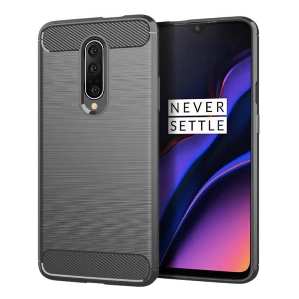 Stødsikker Armour Carbon TPU cover Oneplus 7 Pro - flere farver Red