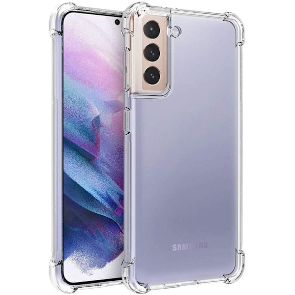 SKALO Samsung S21 Plus Extra strong TPU-skal Transparent