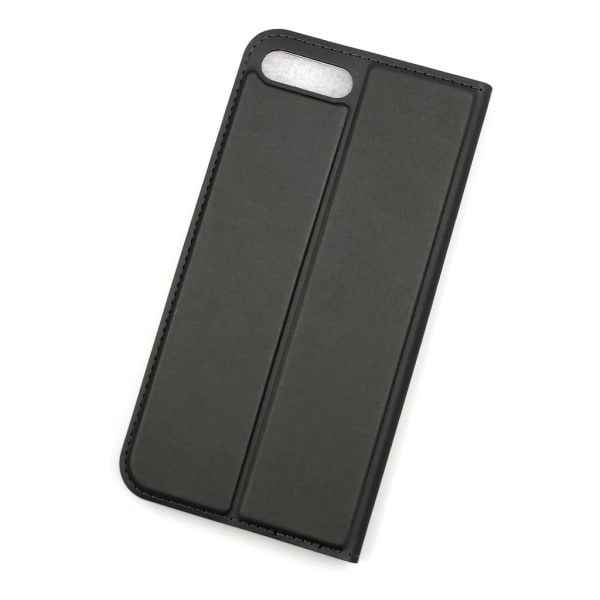 SKALO iPhone 7/8 Plus Lompakkokotelo Ultra-ohut muotoilu - Valit Dark grey