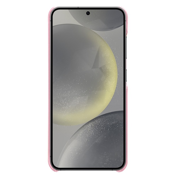 SKALO Samsung S24 FE PU Läder Skal med Korthållare/Plånbok - Roséguld Rosa guld