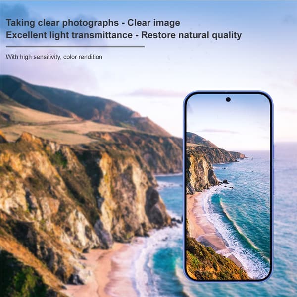 IMAK Slankt Kamerabeskyttelse til Google Pixel 11 - Gennemsigtig Transparent