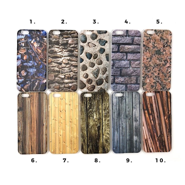 Skal med motiv iPhone 6/6S MultiColor Motiv 6