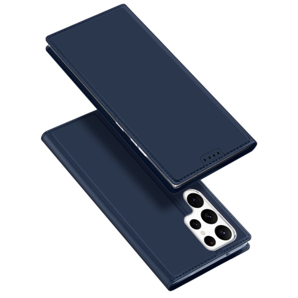 DUX DUCIS Samsung S23 Ultra Skin Pro Series Flip Cover - Blå Blue