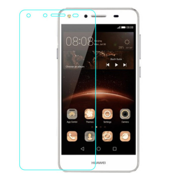 2-PACK Härdat glas till Huawei Y6 II Compact Transparent