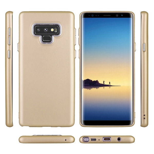 Samsung Note 9 | TPU Shell Metal Buttons - flere farver Black