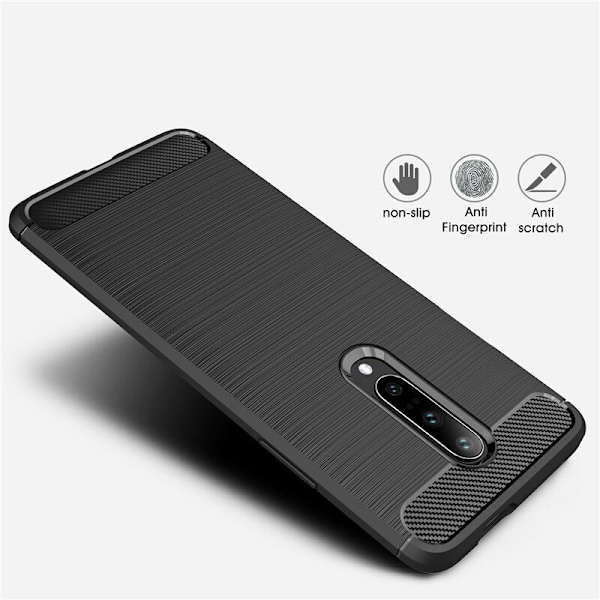 Stöttåligt Armor Carbon TPU-skal Oneplus 7 - fler färger Blå