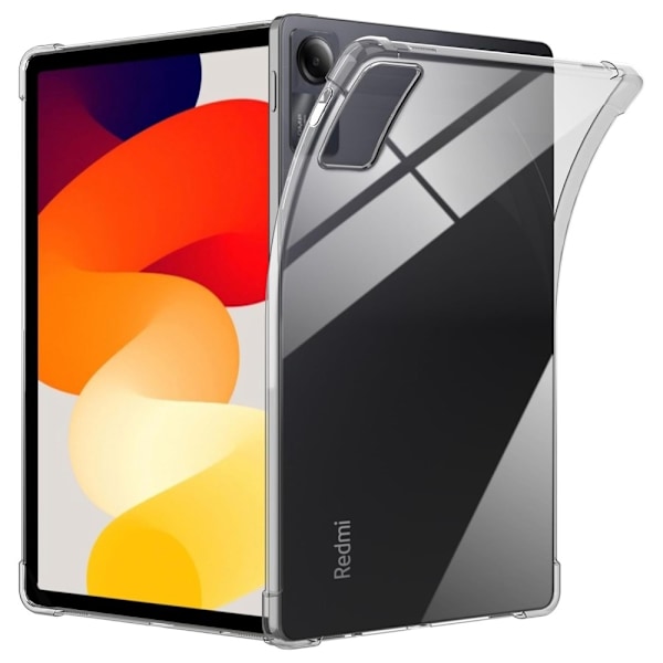 SKALO Xiaomi Redmi Pad SE TPU Cover - Gennemsigtig Transparent