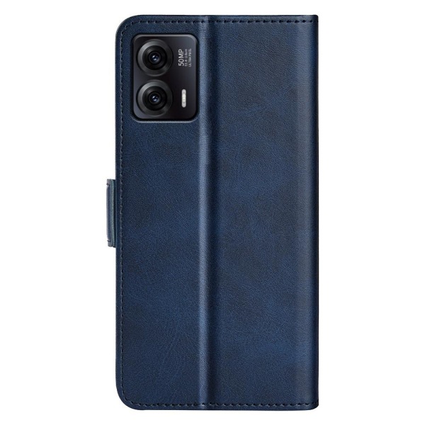 SKALO Motorola Moto G73 5G Premium Plånboksfodral - Blå Blå