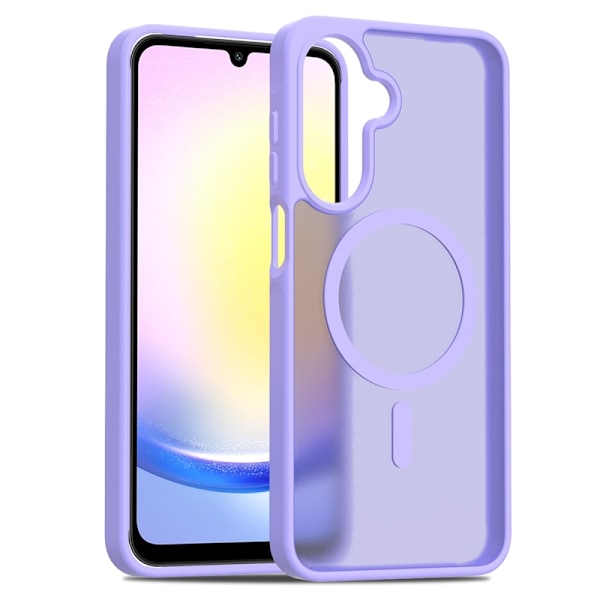 SKALO Samsung A26 5G Skin-touch Hybrid Cover - Lilla Purple