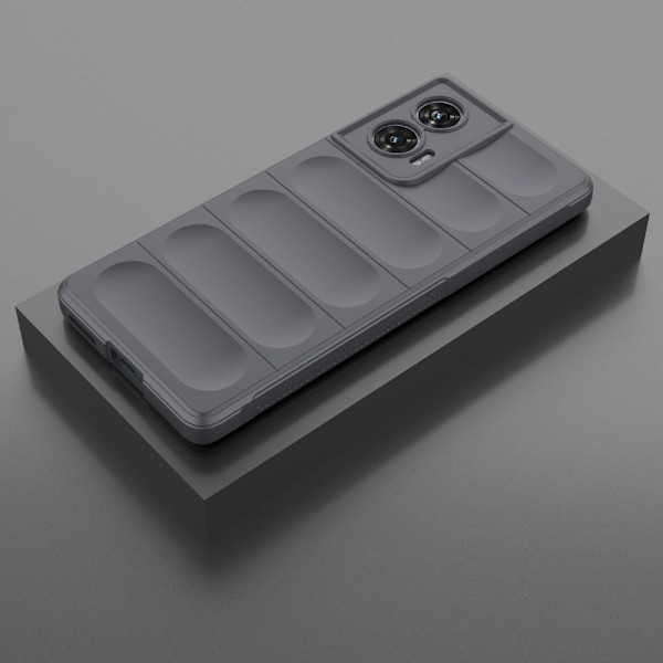 SKALO Motorola Edge 50 Fusion Rugged Bumpers TPU-Cover - Grå Grey