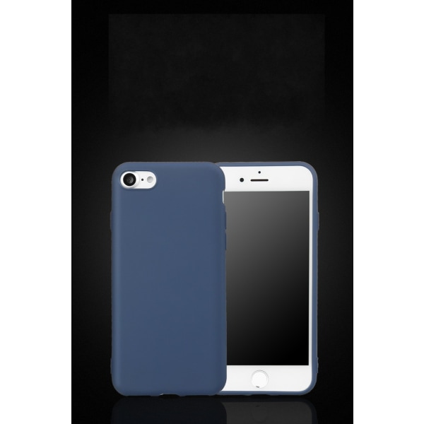 SKALO iPhone 7/8 Ultraohut TPU-kuori - Valitse väri Black