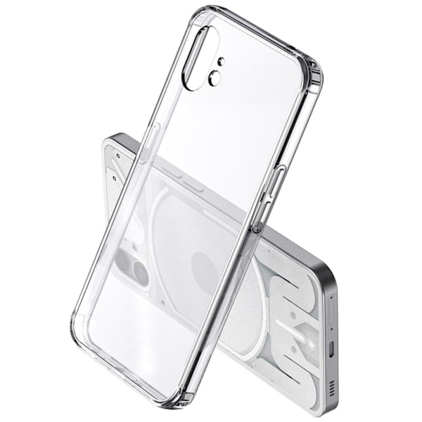 SKALO Nothing Phone (1) Shockproof Clear Hybrid Skal - Transparent Transparent